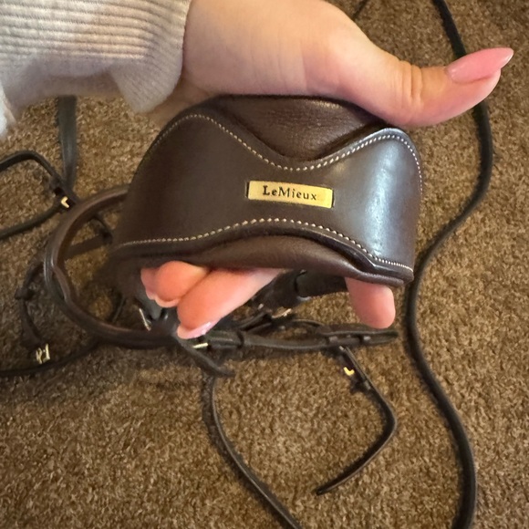 Kudos Competition Flash Bridle Havana - Picture 6 of 9